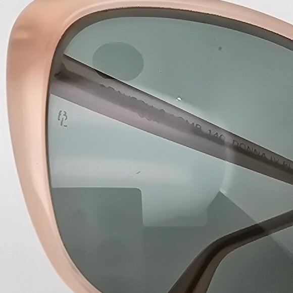 Donna Karan New York B&L IV Blush Pink Frame G-15 Green Glass Lens Sunglasses main image 12